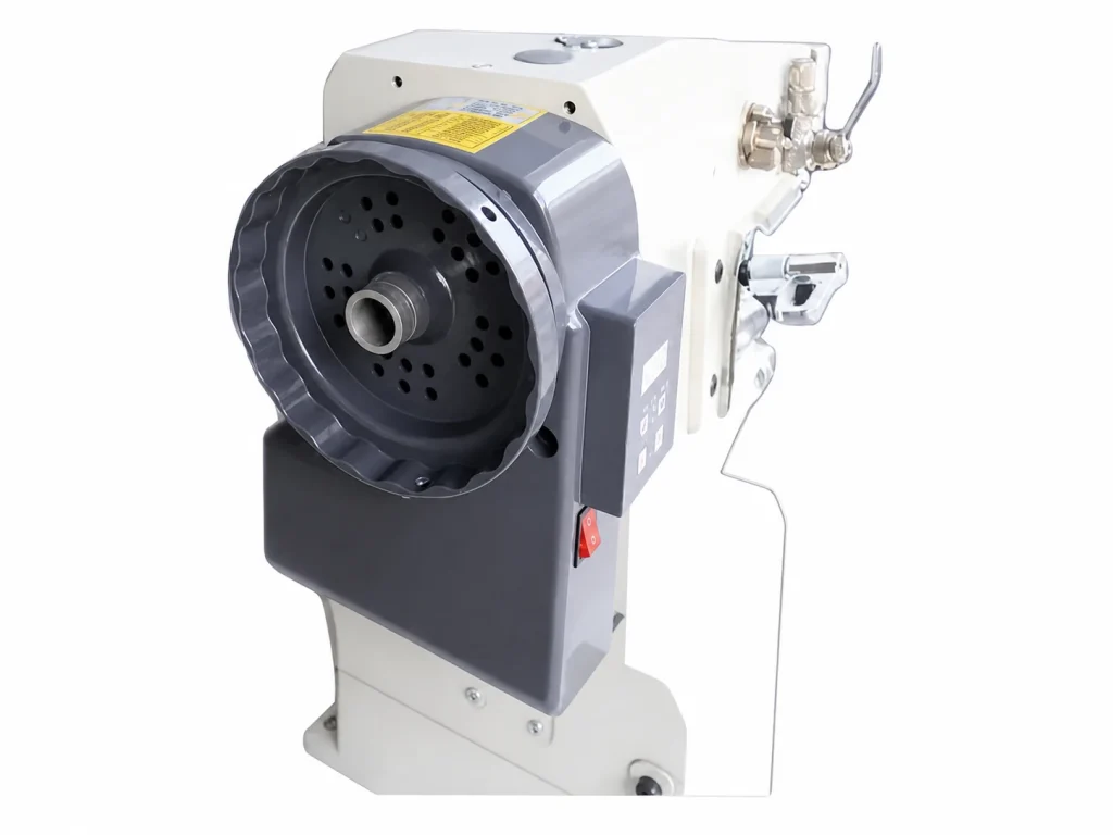 JST-335 rear handwheel and drive side