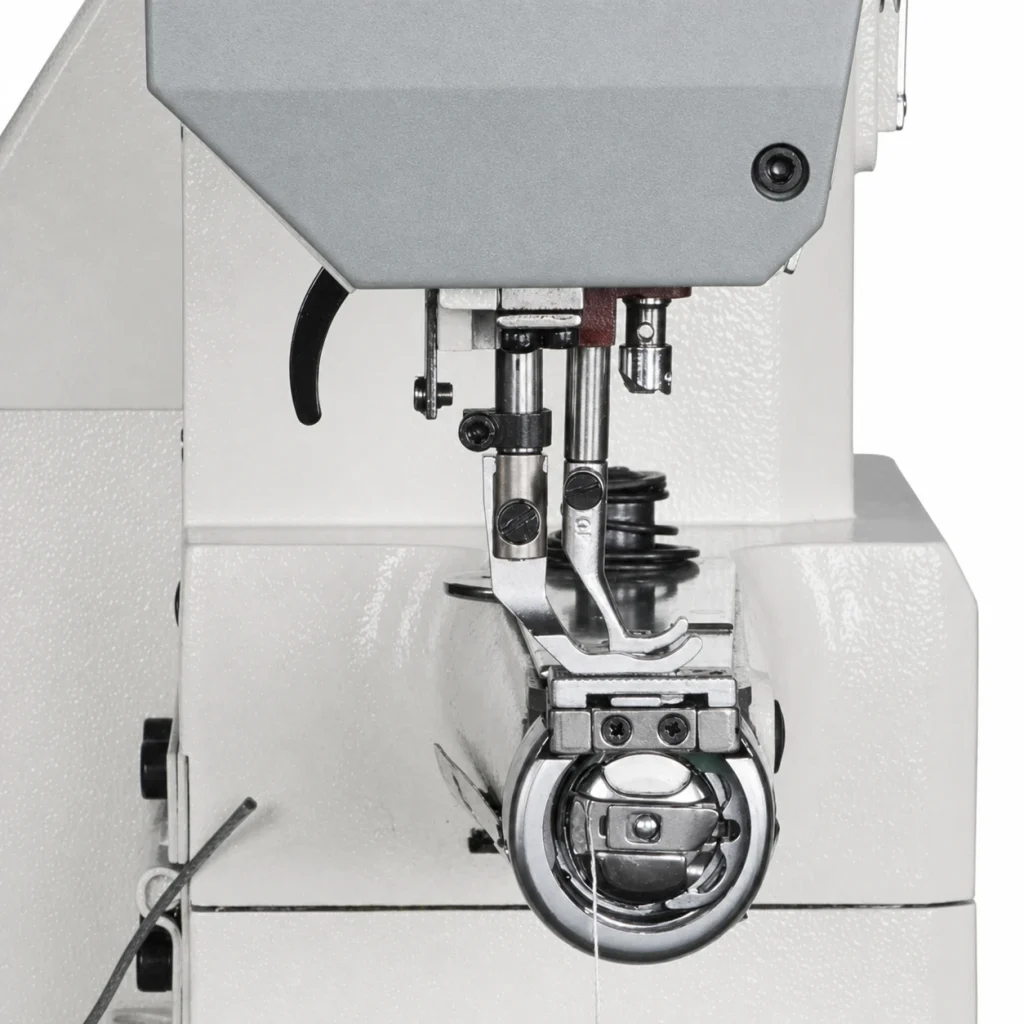 JST-335 cylinder-arm sewing area
