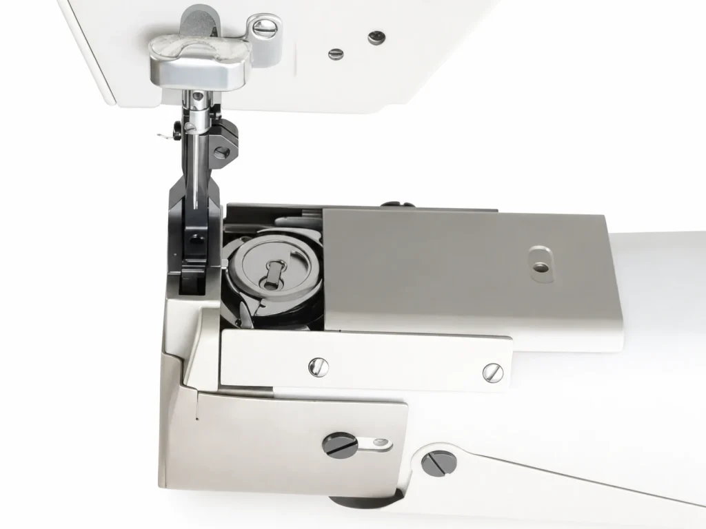 JST-341 needle and rotary-hook area
