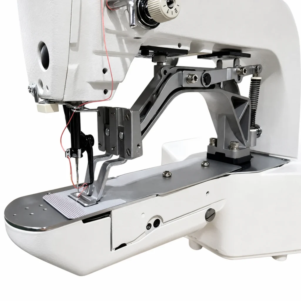 JST-430D bar-tack sewing mechanism