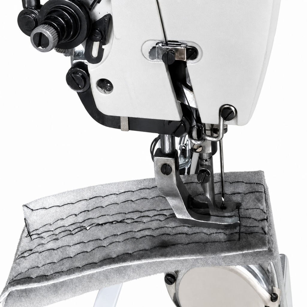 JST-441SL Walking-foot feed for layered materials