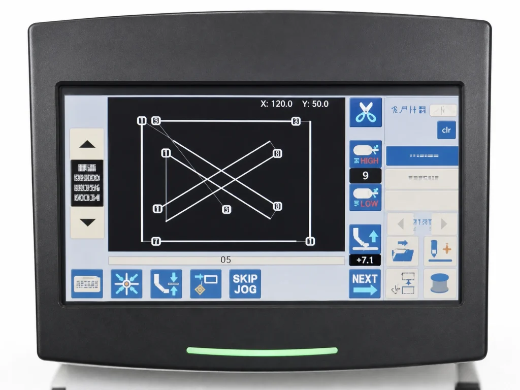 JST-6040G touchscreen pattern interface
