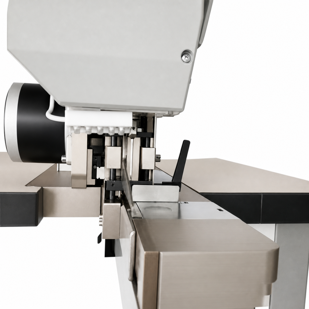 JST-KH-002 Guided component feed path