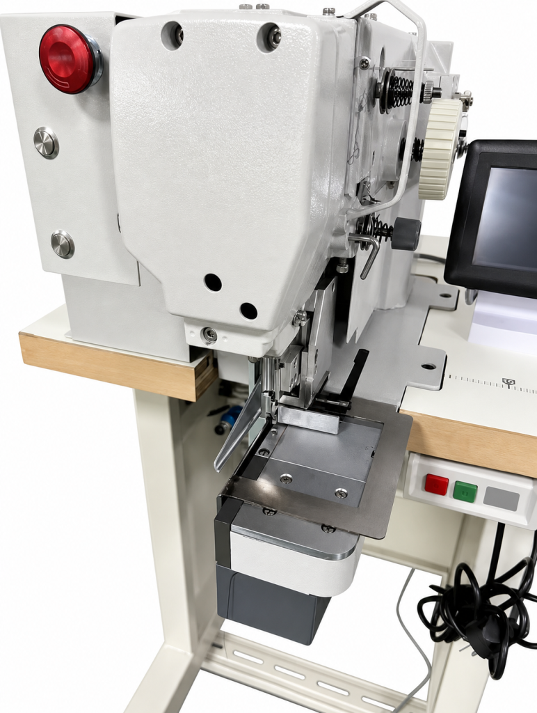 JST-jstY Dedicated buckle-component sewing station